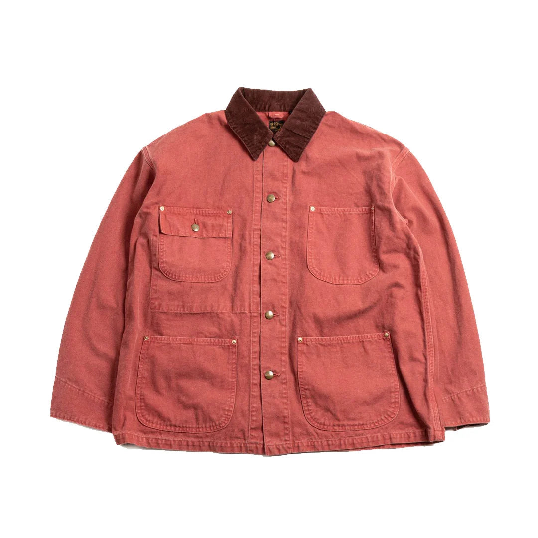 OrSlow Relax Fit Oxford Coverall Red