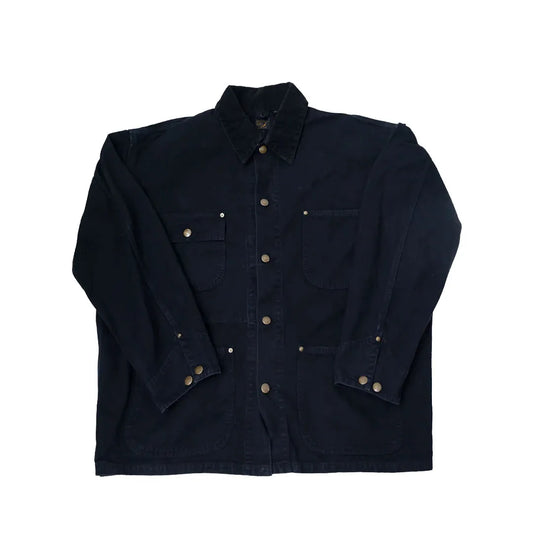 OrSlow 01-6034-61S Relaxed Fit Coverall Jacket – Black