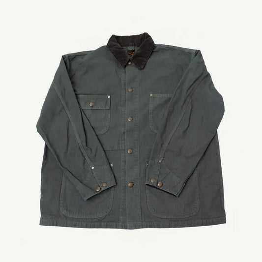OrSlow 01-6034-76S Relaxed Fit Coverall Jacket – Army Green